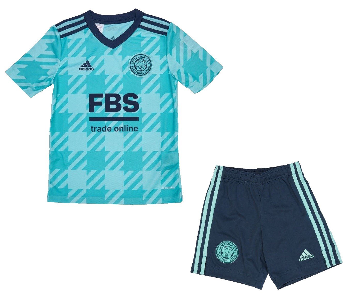 Kit infantil II Leicester City 2021 2022 Adidas oficial